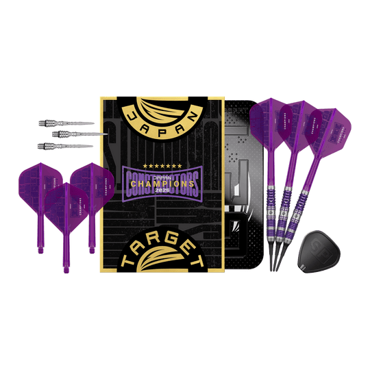 Freccette Target Japan Diamond GEN3 Constructors Champions Limited - 20 g Target Japan Diamond GEN3 Constructors Champions Limited Darts - 20g. Ein limitiertes Dart-Set mit edlem Design und 20g Gewicht.