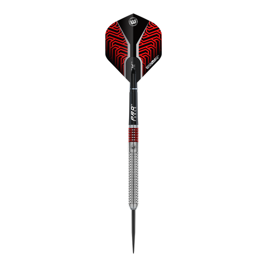Freccette in acciaio Winmau Team 360 Lewis Cook - 23 g Abgebildet ist das Produkt Winmau Team 360 Lewis Cook Steeldarts - 23g. Die Steeldarts werden aus einer anderen Perspektive gezeigt.