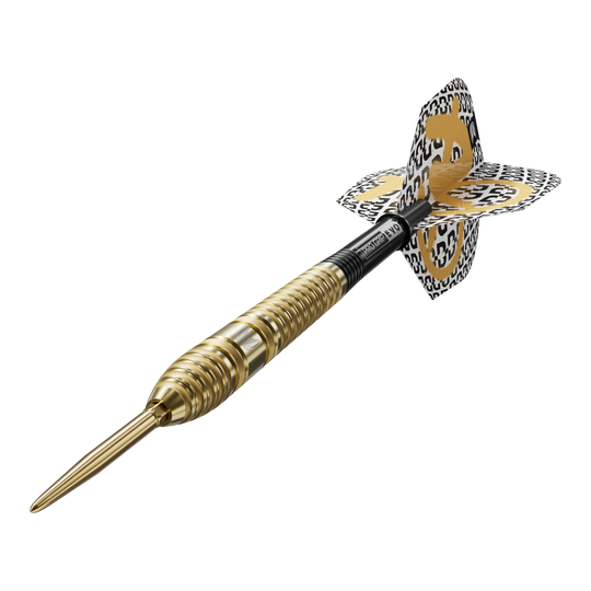 Freccette in acciaio Target Bolide Envy 03 Swiss Point Das Bild zeigt Target Bolide Envy 03 Swiss Point Steeldarts. Diese Darts sind für das Steeldart-Spiel konzipiert.