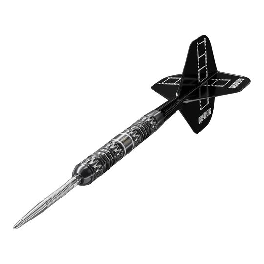 Freccette in acciaio Target Chris Dobey 95K Swiss Point Abgebildet sind die Target Chris Dobey 95K Swiss Point Steeldarts. Diese Darts stehen für Qualität und Stil im Dartsport.
