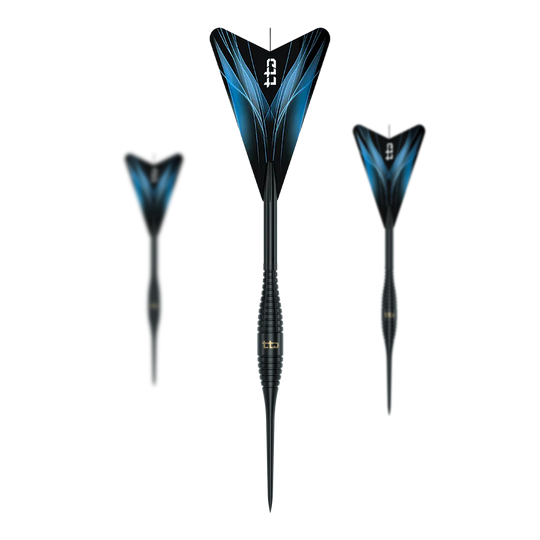 Caliburn TTD Complete Titanium T2 Freccette in acciaio nere - 6 g Dies ist ein Set Caliburn TTD Complete Titanium T2 Black Steeldarts mit einem Gewicht von 6g. Das Produkt ist für das Dartspiel geeignet.