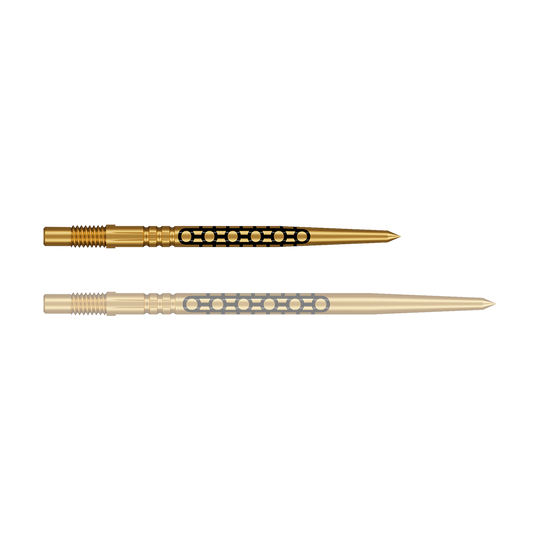 Punte per freccette Shot Turbo Point Goths - Oro