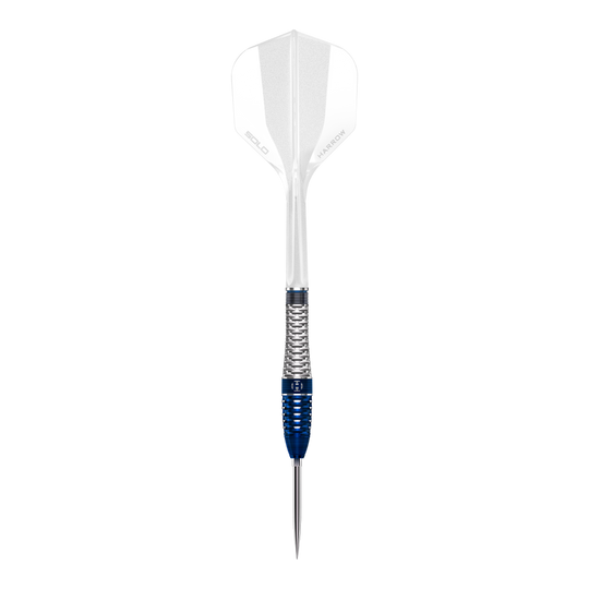 Abgebildet ist Harrows GEO Bomb Quick Point Steeldarts. Die Dartpfeile sind speziell für Profis und Hobbyspieler geeignet.