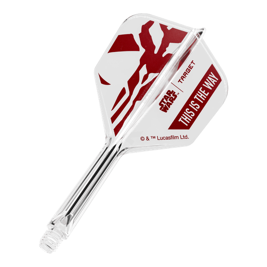 Set Target Star Wars K-Flex Mandalorian No6 Flights Das Bild zeigt das Produkt mit dem Dateinamen 410624_Target_StarWars_K-Flex_ThisIsTheWay_No6_Flights_26mm_1b. Dieses Produkt steht vermutlich unter dem Motto 'This Is The Way' aus Star Wars.