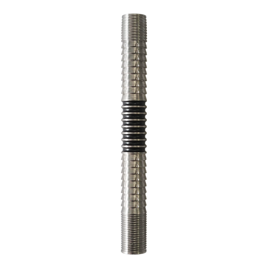 Abgebildet ist das McDart Ringed Shark 2 Softdart Barrels Produkt. Die Softdart-Barrels haben ein ringförmiges Design.