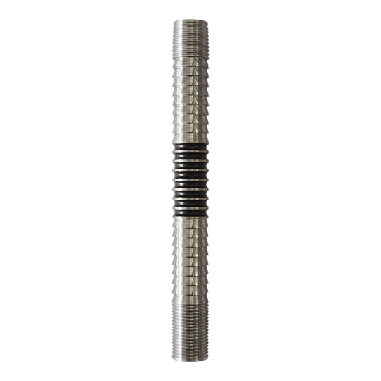 Barre per dardi morbidi McDart Ringed Shark 2 Abgebildet ist das McDart Ringed Shark 2 Softdart Barrels Produkt. Die Softdart-Barrels haben ein ringförmiges Design.