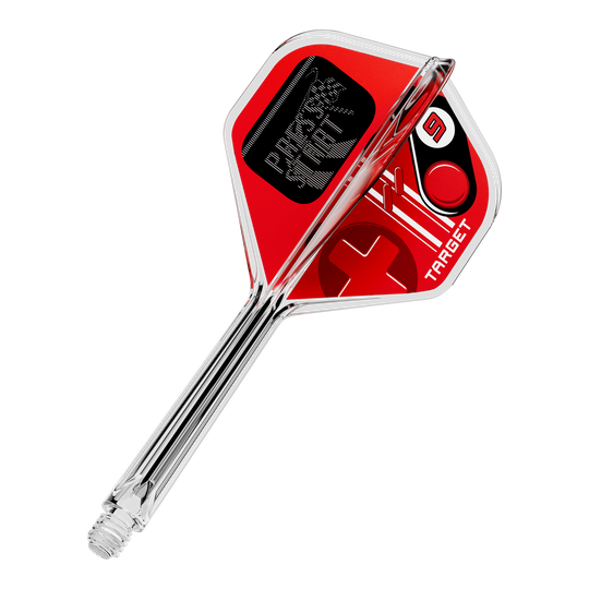Voli standard Target K-Flex Press Start n. 2 Produktbild von 410587_Target_K-Flex_PressStart_No2_Standard_Flights_33mm_1. Das Motiv zeigt einen Artikel für Dartsport.