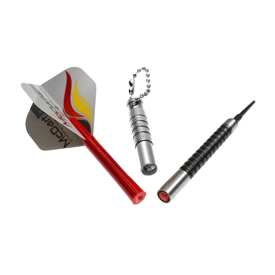 Abgebildet ist ein Bullet Shaftrest Entferner in Silber. Dieses Zubehör ist für Dartspieler gedacht.