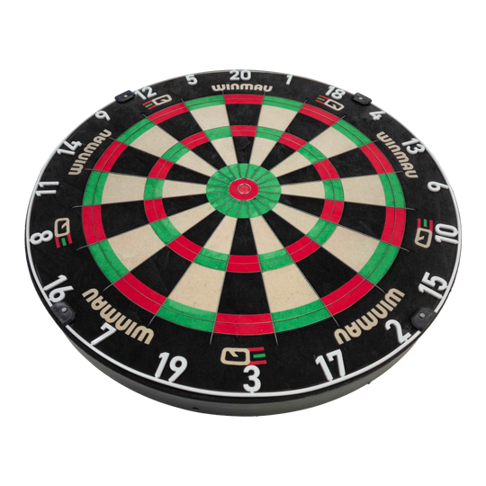 Bersaglio per freccette in acciaio equalizzatore Winmau Abgebildet ist das Winmau Equalizer Steeldartboard. Das Board ist speziell für Steeldarts ausgelegt.