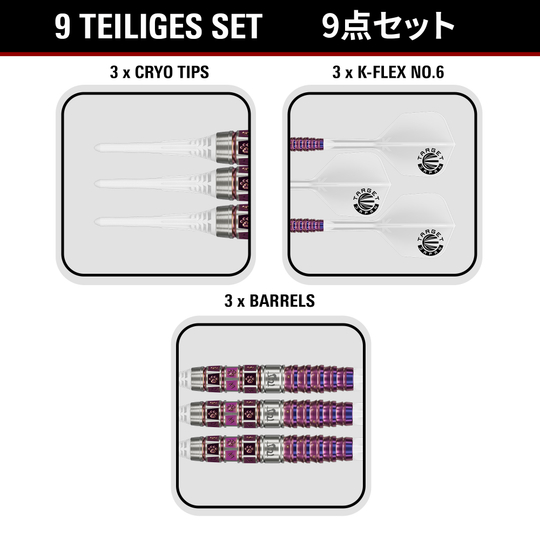 Freccette morbide Target Japan Prime Series Mayo GEN8 - 18 g Freccette morbide Target Japan Prime Series Mayo GEN8 - 18 g