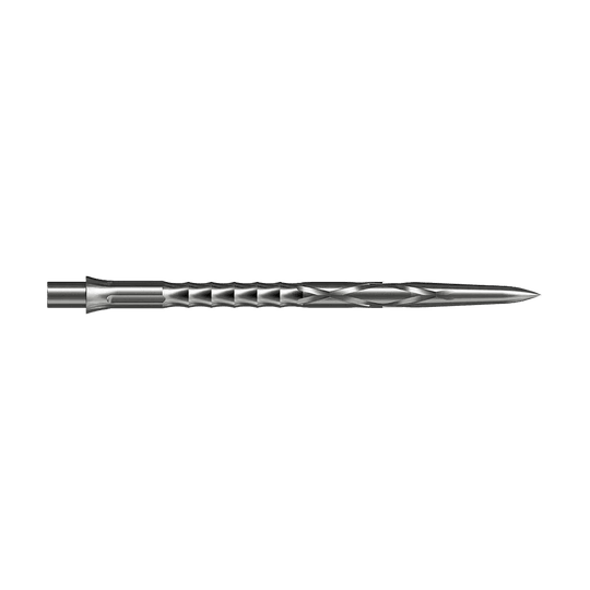 Punte per freccette in acciaio Caliburn System - HAN G2 - Argento Abgebildet sind Steeldartspitzen Caliburn Evo System, HAN G2, Silber, 40mm. Diese Dartspitzen eignen sich für den professionellen Einsatz.