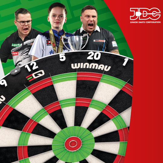 Bersaglio per freccette in acciaio equalizzatore Winmau Das Winmau Equalizer Steeldartboard ist hier zu sehen. Es ist bekannt für seine hohe Qualität und gute Spielfläche.