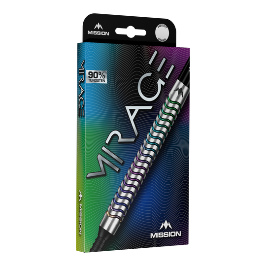 Das Bild zeigt Mission Mirage Softdarts - 20g. Die Softdarts sind detailliert zu sehen.