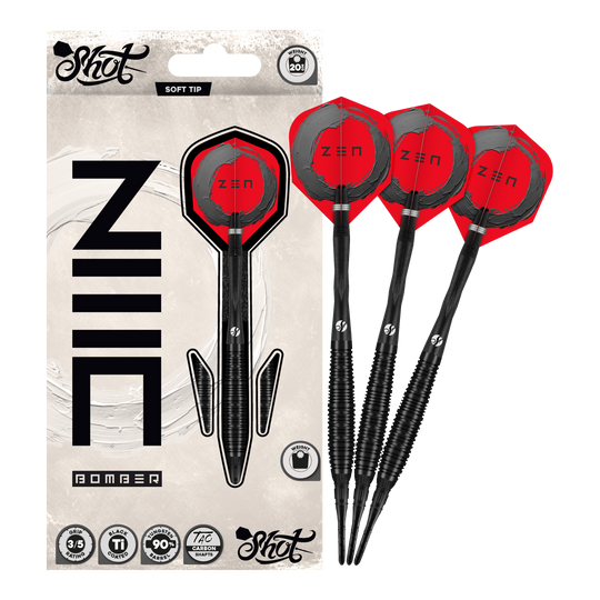 Freccette morbide Shot ZEN Bomber - 20 g Freccette morbide Shot ZEN Bomber - 20 g