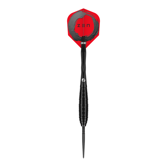 Freccette in acciaio Shot ZEN Bomber Turbo Point Das Bild zeigt die Shot ZEN Bomber Turbo Point Steeldarts. Es handelt sich um professionelle Steeldarts für präzises Spiel.