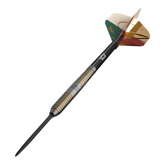 Freccette in acciaio convertibili Bulls NL Vintage Ghost Die Abbildung zeigt Bulls NL Vintago Ghost Convertible Points Steeldarts. Diese Steeldarts verfügen über konvertierbare Spitzen für vielseitigen Einsatz.