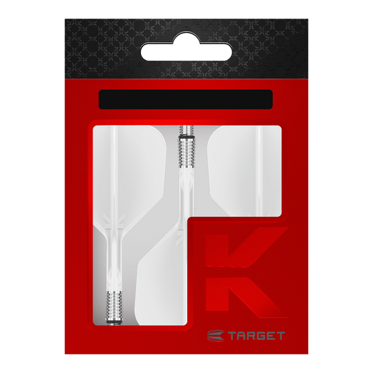 Target K-Shift No6 Flights - Bianco Hier ist ein Foto der Target K-Shift No6 Flights - Weiß abgebildet. Die Flights sind für den Einsatz beim Dartspiel gedacht.
