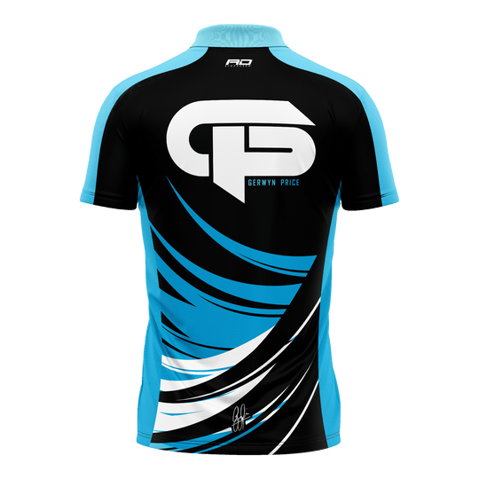 Maglietta da freccette Red Dragon Gerwyn Price in edizione limitata Zu sehen ist das Red Dragon Gerwyn Price Limited Edition Dartshirt. Dieses Shirt wurde speziell für Dartspieler entworfen.