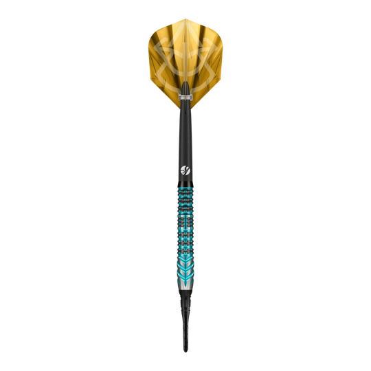 Freccette morbide Shot Alchemy Volta - 20 g Das Foto zeigt die Shot Alchemy Volta Softdarts - 20g. Das Produkt ist klar erkennbar dargestellt.