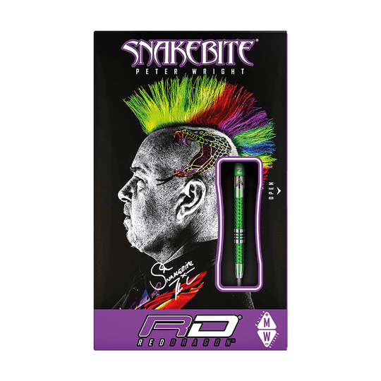 Drago Rosso Peter Wright Snakebite Mamba 2 Steeldarts