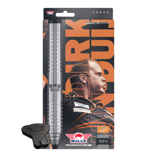 Bulls NL Dirk Van Duijvenbode Punta convertibile originale Steeldarts