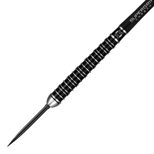 Freccette in acciaio Harrows Supergrip Ultra Quick Point Das Bild zeigt Harrows Supergrip Ultra Quick Point Steeldarts. Die Schäfte und Spitzen sind detailliert abgebildet.