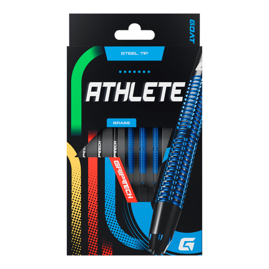 GOAT Atleta Steeldarts in ottone blu - 12g