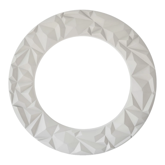 Bersaglio per freccette 3D Precise 180 Subterra - Grigio Nordico Hier ist das Precise 180 3D Dartboard Surround Subterra in Nordic Grey abgebildet. Dieses Produkt schützt die Wand und wertet das Dartboard-Setup optisch auf.