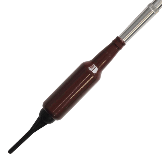 Freccette morbide McDart Prost Beer Bottle con 100 punte morbide - 16,5 g Zu sehen sind McDart Prost Bierflaschen Softdarts mit 100 Softdartspitzen, 16,5 g. Die Darts erinnern optisch an kleine Bierflaschen und sind für Softdartspiele gedacht.