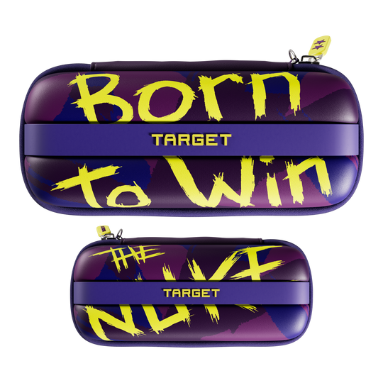 Target Boa Dartcase Luke Littler Nato per vincere Campione del mondo Gezeigt wird ein Target Boa Dartcase Luke Littler Born To Win World Champion. Das Dartcase wurde für Dartfans mit Weltmeisterdesign entworfen.