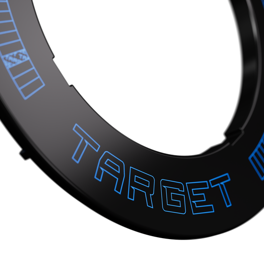 Target per freccette Target Corona Vision con tacche e illuminazione integrata.