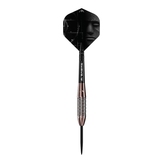 Mission Arkitekt Bronzo Silice PVD Steeldarts - 23,5 g Hier sind die Mission Arkitekt Bronze Silika PVD Steeldarts mit 23,5g zu sehen. Die Darts zeichnen sich durch ihre bronzefarbene Oberfläche aus.