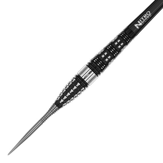 Dardi in acciaio Red Dragon Recon Siluro Das Bild zeigt die Red Dragon Recon Torpedo Steeldarts. Es handelt sich um Steeldarts mit einem schlanken Torpedo-Design.