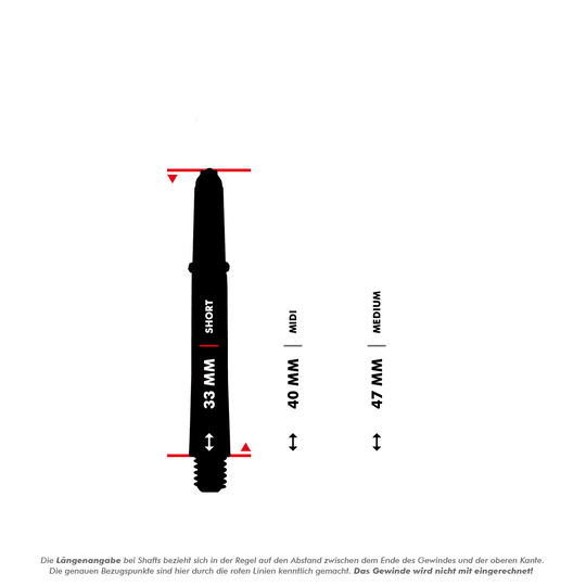 HR383_Harrows_Supergrip_Ignite_Shafts_5_33mmrjRITLaTheUQU Die Abbildung zeigt Harrows Supergrip Ignite Shafts. Diese Dartschäfte verfügen über einen strukturierten Look und sind farbig gestaltet.