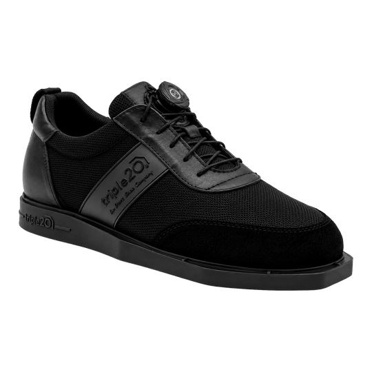 Scarpe Triple20 Dart in tessuto con chiusura a torsione - nere