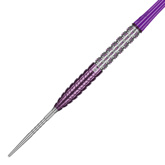 freccette in acciaio Caliburn Awakening ET Auf dem Bild befinden sich die Caliburn Awakening E.T. Steeldarts. Die Darts sind aus einem anderen Blickwinkel aufgenommen.