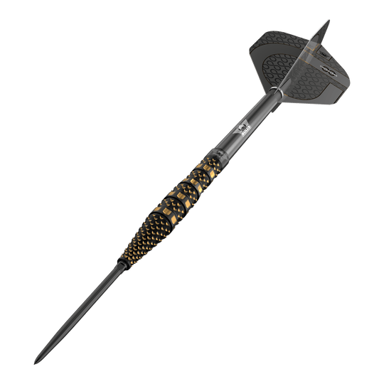 Freccette in acciaio Bulls NL Advantage 95 Slope Convertible Point Das Bild zeigt Bulls NL Advantage 95 Slope Convertible Point Steeldarts. Die Darts besitzen ein modernes Design.