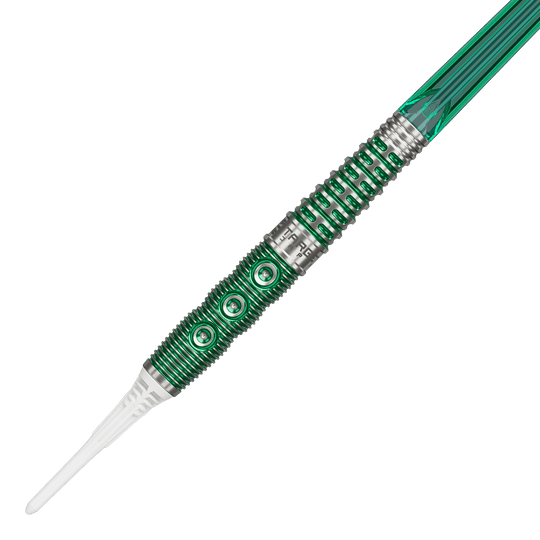 Freccette morbide Motomu Sakai Xeno GEN1 della serie Prime di Target Japan - 19 g Dieses Bild zeigt die Target Japan Prime Series Motomu Sakai Xeno GEN1 Softdarts mit 19g Gewicht. Sie sind eine beliebte Wahl für anspruchsvolle Dartspieler.