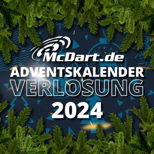 Calendario dell&#39;Avvento McDart Darts 2024 - I vincitori della lotteria