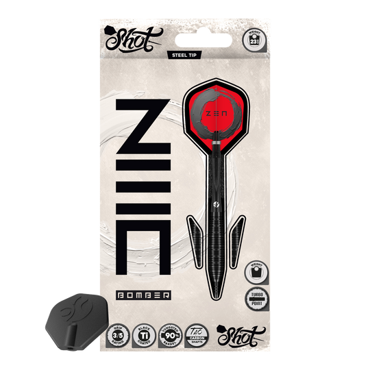 Freccette in acciaio Shot ZEN Bomber Turbo Point