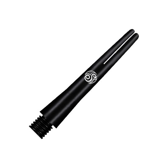 Shot Aluminium Shafts Black