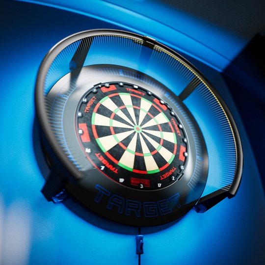 Target per freccette Target Corona Vision con tacche e illuminazione integrata. Target per freccette Target Corona Vision con tacche e illuminazione integrata.