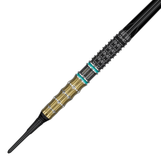 Freccette morbide Target Mikuru Suzuki The Miracle GEN7.5 - 19 g Abgebildet sind die Target Mikuru Suzuki The Miracle GEN7.5 Softdarts mit 19 Gramm Gewicht. Die Softdarts liegen in einer ordentlichen Anordnung.