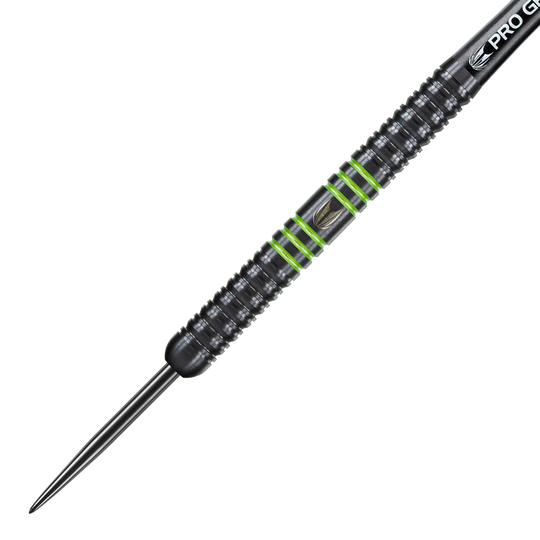 Target Vapor8 Freccette in acciaio nero verde