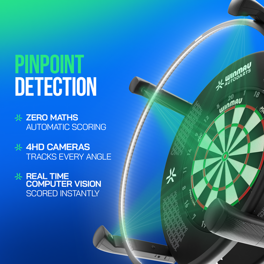 Sistema di punteggio automatico Winmau Autodarts X