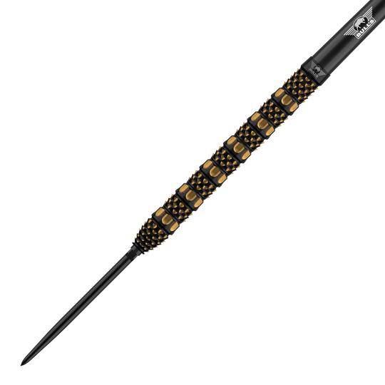 Freccette in acciaio Bulls NL Advantage 95 Rail Convertible Point Das Produkt zeigt Bulls NL Advantage 95 Rail Convertible Point Steeldarts. Mehrere Darts sind abgebildet.