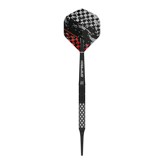 Freccette morbide GOAT Finish Line - 20 g Auf dem Bild sind die GOAT Finish Line Tungsten Softdarts - 20g zu sehen. Dieser Dartpfeil ist speziell für Softdart geeignet.