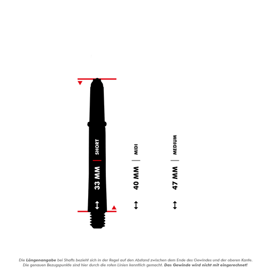 Erpici Supergrip Ignite Shafts - Trasparente