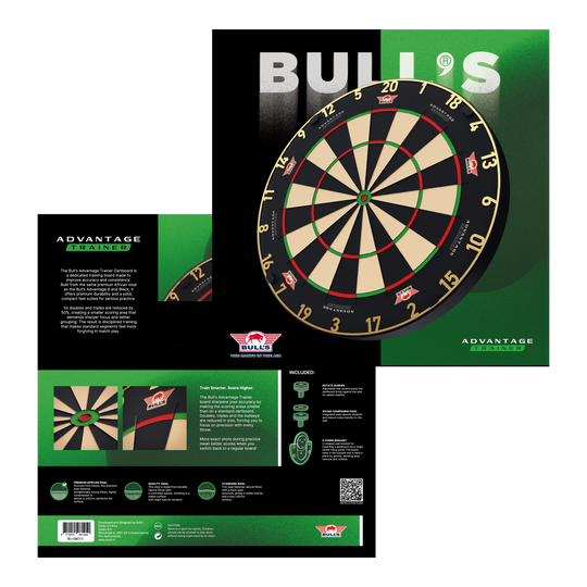 Bersaglio per freccette in acciaio Bulls NL Advantage 8 TRAINER Bersaglio per freccette in acciaio Bulls NL Advantage 8 TRAINER