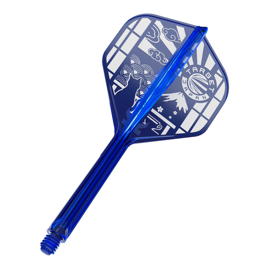 Target Japan K-Flex Blue Limited No2 Voli Standard Hier ist ein Target Japan K-Flex Blue Limited No2 Flights 33mm zu sehen. Die Abbildung zeigt die blaue Variante dieses Dartflights.